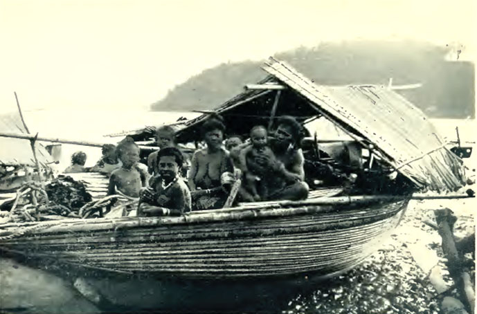 La tradizionale abitazione degli zingari di mare